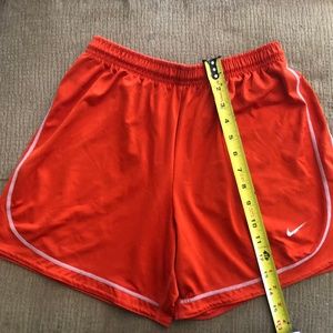 Nike Dri-FIT Women's Shorts Size 4-6 Orange GUC!